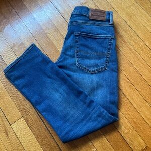Lucky Brand Men's Dark Blue Slim Straight Jeans